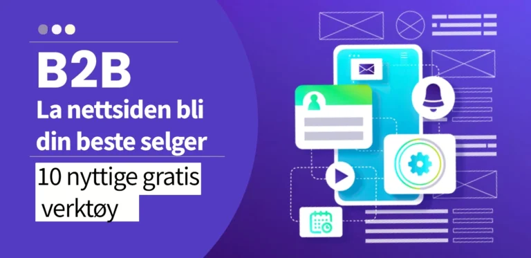 Hvordan øke B2B salg - nettside utvikling tips og verktøy for SEO